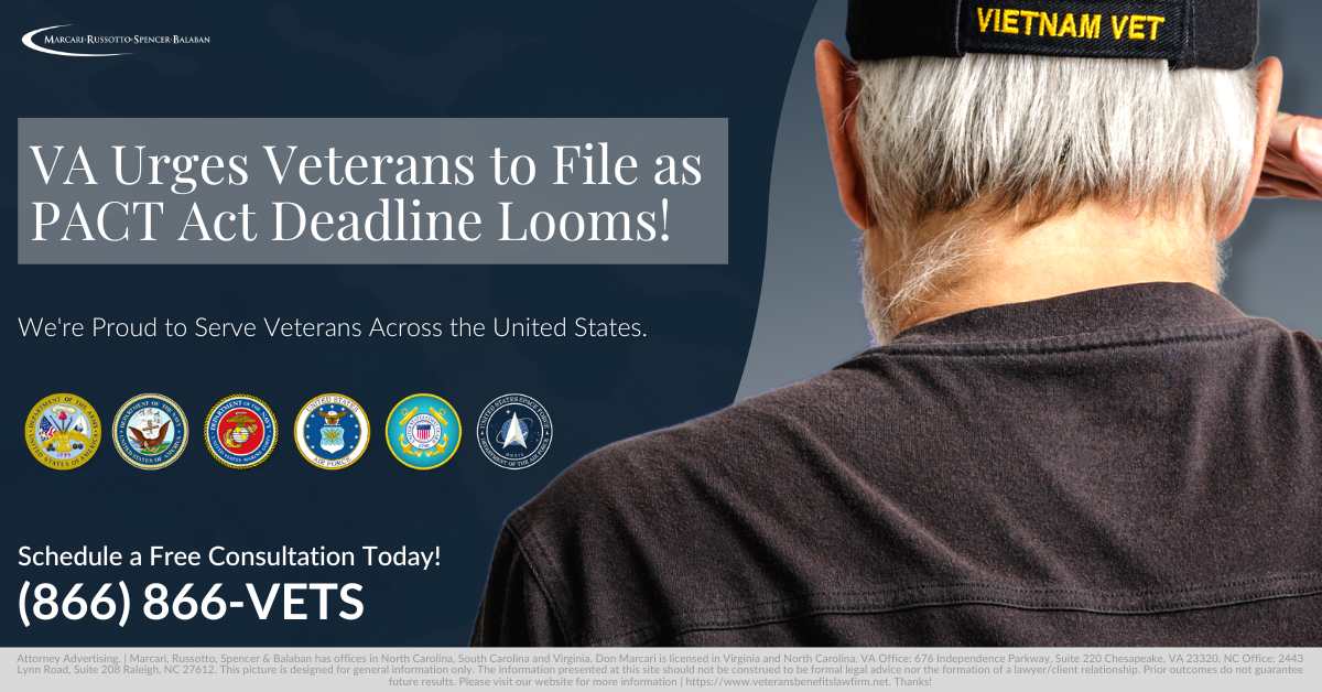 Veterans, PACT Act, VA