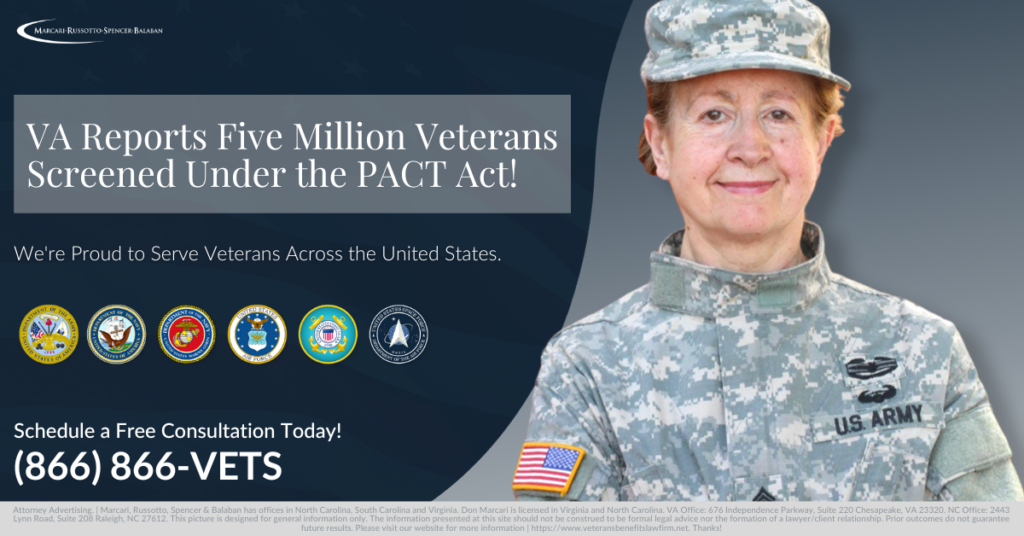 PACT Act, Veterans